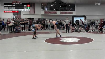 141 lbs Semifinal - Jonah Paulino, Noke Wrestling RTC vs Leo Mongiello, Franklin & Marshall