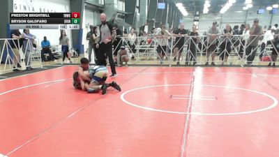138 lbs Rr Rnd 1 - Preston Brightbill, TNWC White - HSB vs Bryson Galofaro, 5forty Brawlers - HSB