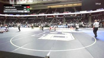 II-145 lbs Cons. Round 3 - Nathan Barber, Granville/Whitehall vs Aiden Marcin, Oxford-Greene