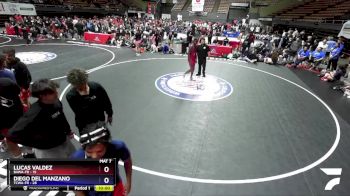 175 lbs Round 2 (16 Team) - Oren Frieson, BAWA-FR vs Dan Vega, TCWA-FR