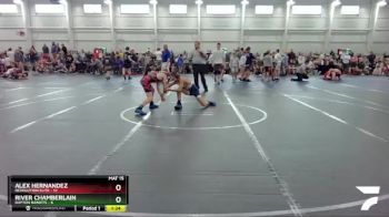 88 lbs Finals (8 Team) - Alex Hernandez, Revolution Elite vs River Chamberlain, Dayton Bandits