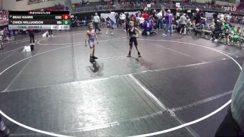 50 lbs Cons. Round 5 - Owen Williamson, Nebraska Wrestling Academy vs Beau Kahrs, Garden County Wrestling Club