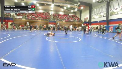 120 lbs Consolation - Rocky Ford, Vian Wrestling Club vs Christian Garcia, Eufaula Ironheads Wrestling Club