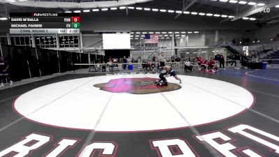 149 lbs Cons. Round 2 - David M`Balla, Pennsylvania College Of Technology vs Michael Fahmie, Ithaca