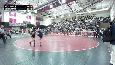 105 lbs Cons. Round 4 - Wendy Amaro, Santa Ana Valley vs Lizzet Uriarte, Paramount
