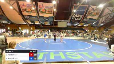 152 lbs Rr Rnd 2 - Eva-Mae Meeker, Fulton vs Soto Aleeyah, Middletown