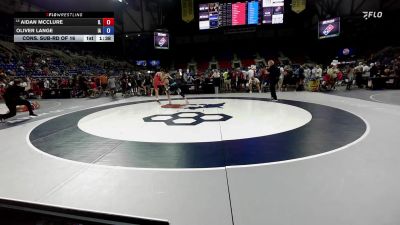 120 lbs Cons. Sub-rd Of 16 - Aidan McClure, IL vs Oliver Lange, IA