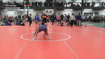 126 lbs Consi Of 8 #1 - Kelly Sullivan, Monroe Woodbury vs Nicholas Fortugno, Briarcliff-byram Hills