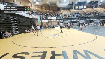 165 lbs Champ. Round 1 - Samuel Schmidt, Ouachita Baptist vs Zachary Wessley, Pratt CC