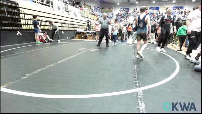 92 lbs 3rd Place - Jonathan Kidwell, Raw Wrestling Club vs Frankie Robertson, Hennessey Takedown Club