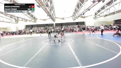 56-B lbs Consi Of 16 #1 - Reese Szymanski, Team Tugman vs Julian Forbes, Unattached