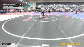 58 lbs Round Of 32 - Cristiano Gutierrez, Region Wrestling Academy vs Zachary Wilson, Mat Demon Wrestling Club