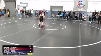 120 lbs Round 3 - Eithan Hesson, Alaska Battle Cats Wrestling Club vs Dalton Arnett, Mid Valley Wrestling Club