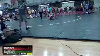 132 lbs Round 4 (10 Team) - Brody Hayes, Pace WC vs Calab Lavine, Alabama Elite Red
