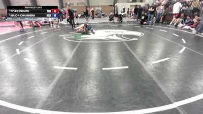 126 lbs Semifinal - Tyler Prinzo, Teknique Wrestling vs Major Chambers, Rockmart Takedown Club