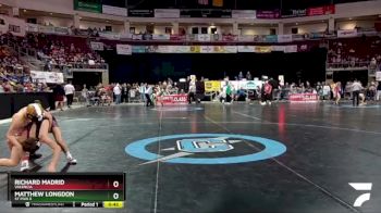 4A 114 lbs Cons. Round 2 - Matthew Longdon, St Pius X vs Richard Madrid, Valencia