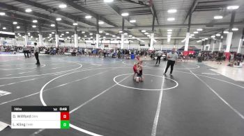 78 lbs Rr Rnd 3 - Dawson Willford, Grindhouse WC vs Luca Kling, Threshold