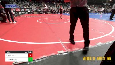 64 lbs Round Of 16 - Dominic Moc, Miami Wrestling Club vs Jacob Graber, Summit Wrestling Academy