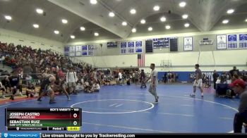 160 lbs Cons. Round 2 - Sebastian Ruiz, Surf City Wrestling Club vs Joseph Castro, Hesperia Wrestling