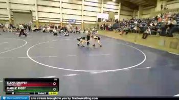 110 lbs Cons. Round 3 - Elena Draper, Mountain View vs Marlie Rigby, Layton