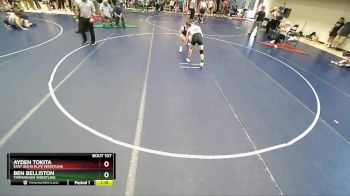 120 lbs Cons. Semi - Ayden Tokita, East Idaho Elite Wrestling vs Ben Belliston, Timpanogos Wrestling