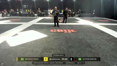 Matheus Costa vs Cleiton Santos 2026 CBJJE South American Jiu-Jitsu Championship