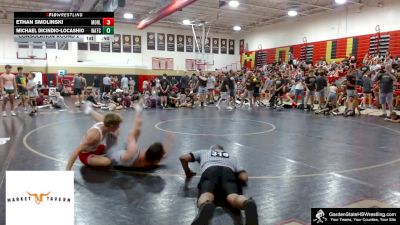 High School - 148 lbs Consolation Round 2 - Ethan Smolinski, Morris Hills vs Michael DiCindio-LoCashio, Watchung Hills
