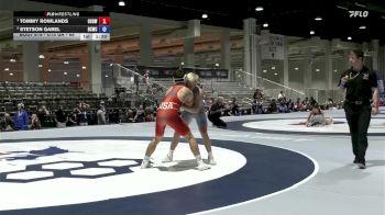 U15 GR - 68 lbs 1st Place Match - Tommy Rowlands, Ohio Crazy Goats Wrestling vs Stetson Gabel, Bear Cave Wrestling Club