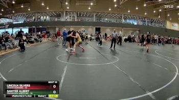 130 lbs Round 4 (6 Team) - Lincoln Silvers, Jaguar Warriors vs Sawyer Albert, Crossroads Wrestling
