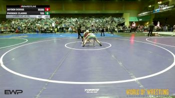 138 lbs Consi Of 32 #2 - Jayden Dodge, BULLDOG WRESTLING CLUB vs Phoenix Clarke, Yuba - Sutter RTC