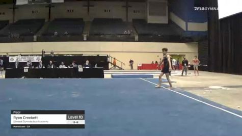 Ryan Crockett - Floor, Elevate Gymnastics Academy - 2021 USA Gymnastics Development Program National Championships