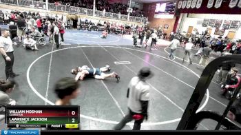 160 lbs Champ. Round 1 - William Mosman, Clarkston vs Lawrence Jackson, Gonzaga Prep