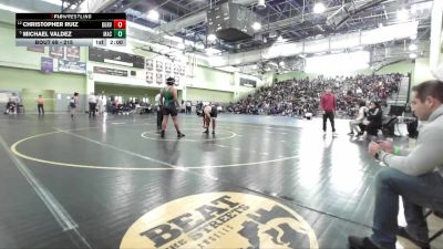 215 lbs Champ. Round 1 - Michael Valdez, MACES vs Christopher Ruiz, DIEGO RIVERA