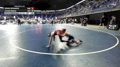 75 lbs 7th Place - Elijah Weeks, Bellwood Antis vs Carter Temple, Seneca Valley