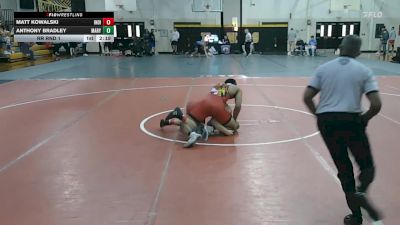 197Green lbs Rr Rnd 1 - Matt Kowalski, Indiana vs Anthony Bradley, Maryland