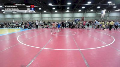 129 kg Rr Rnd 4 - Wyatt Weaver, USAW Maine - HSE vs Andrew Gabriel, Sea-Monkey Round-Up - HSE