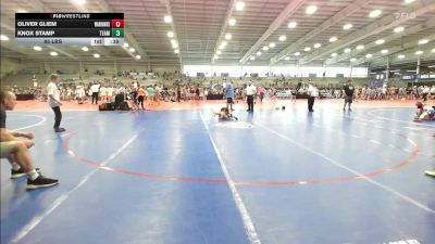 85 lbs Rr Rnd 3 - Oliver Gliem, Warhawks vs Knox Stamp, Team Barracuda Elem