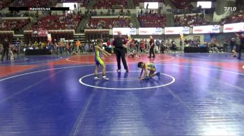 62 lbs Champ. Round 3 - Aiden Weeks, Shepherd Wrestling Club vs Shaun Gonzalez, Scrap Yard Garage
