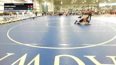 160 lbs Consi Of 8 #2 - Ruben Gomez, AL vs Coy Greer, NC