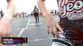 78 lbs Round 2 (8 Team) - Allie Procter, Backyard Brawlers vs Maisyn Lott, Georgia United Red