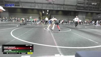 130 lbs Cons. Round 3 - Gage Rackley, Tuttle Wrestling Club vs John Erb, Manhattan Wrestling