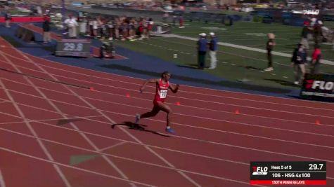 Watch High School Girls 4x100 Relay Prelims (Event 106) Heat 5 At 2026 Penn Relays