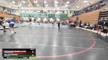 215 lbs Cons. Round 3 - Nelson Lecona, Dana Hills vs Mouhamed Benbelkacem, Cherokee Trail