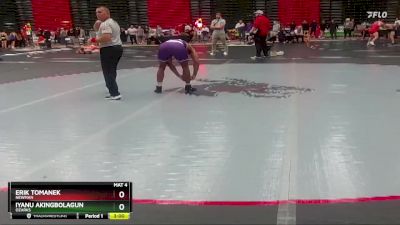 197 lbs Champ. Round 2 - Iyanu Akingbolagun, Ozarks vs Erik Tomanek, Newman