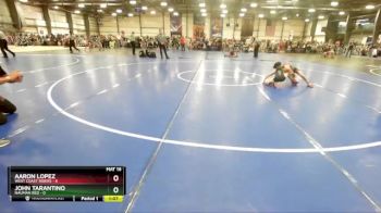 76 lbs Rd# 1 9:00am Friday - AARON LOPEZ, West Coast Riders vs John Tarantino, Nauman Red