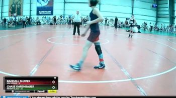 88 lbs Rd# 1 9:00am Friday - Chase Karenbauer, Minion Black vs Randall Shaver, USA Xtreme