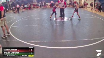 65 lbs Semis & 1st Wrestleback (8 Team) - Cooper Fielder, Backyard Brawlers Red vs Trevor Lindquist, The Untouchables