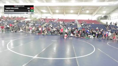 66 lbs Champ. Round 2 - Krew Williams, Northside Wrestling Club vs Zeke Jones, Brothers Of Steel Wrestling