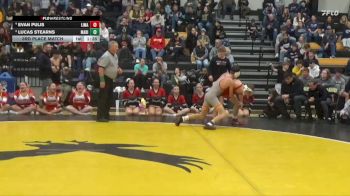 132 lbs 3rd Place Match - Lucas Stearns, Marion vs Evan Pulis, Linn-Mar