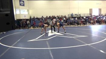133 lbs Champ. Round 1 - Atridad Feizi, Menlo College vs Jacob Benavidez, Hope International University